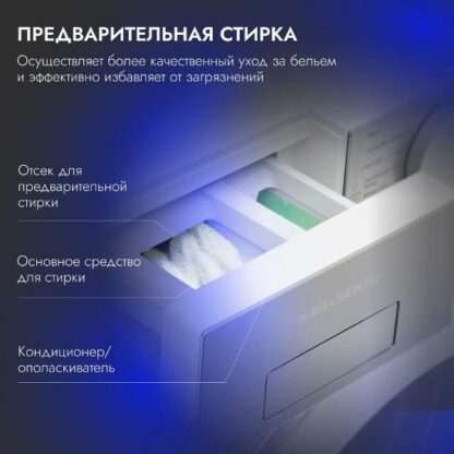 Стиральная машина с сушкой Delvento VMS702 — изображение 10