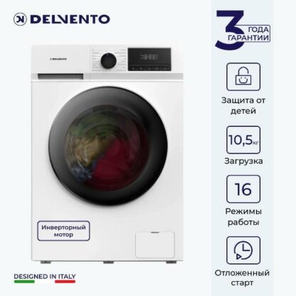 Стиральная машина Delvento VWC901 — изображение 2