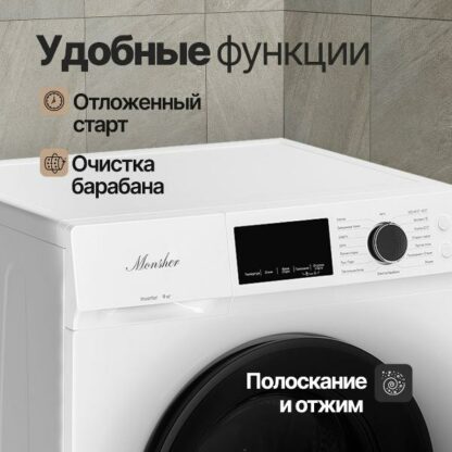Стиральная машина Monsher MWM 500 Blanc — изображение 6