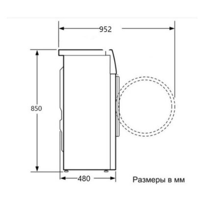 Стиральная машина Nordfrost i-DDQ4 6120 W — изображение 9