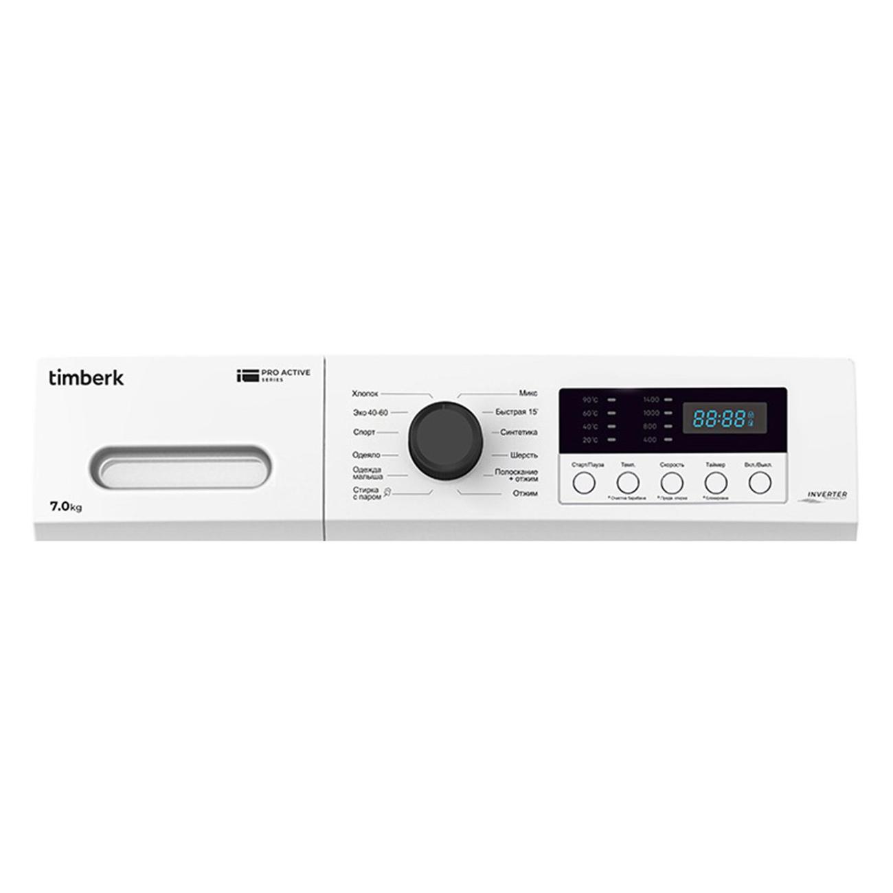 Стиральная машина Timberk T-WM7DC14Q33 — изображение 2