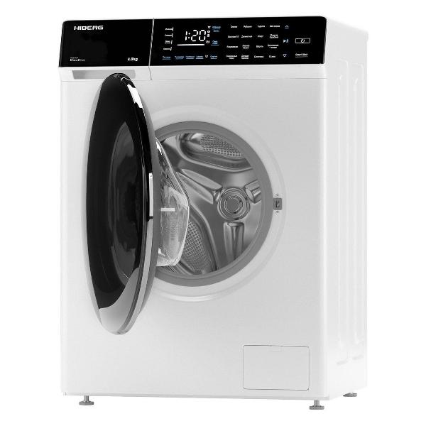 Стиральная машина Hiberg i-DDQ9-612 W White — изображение 4