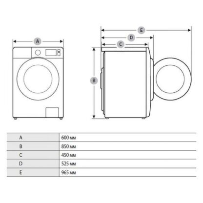 Стиральная машина Samsung WW70AG5S21CXLD — изображение 7