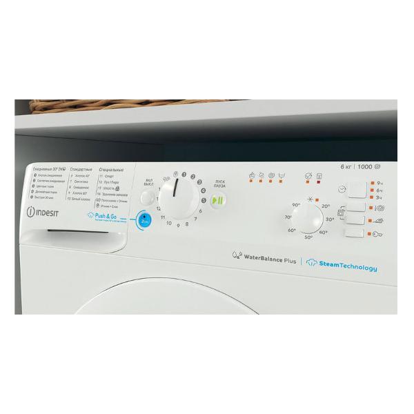 Стиральная машина Indesit BWSB 61051 WWV RU — изображение 6