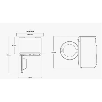 Стиральная машина с сушкой DeLonghi Aurora LA 8654 VI — изображение 15