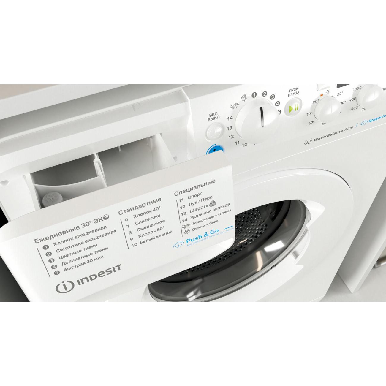 Стиральная машина Indesit BWSD 61051 WWV RU — изображение 3