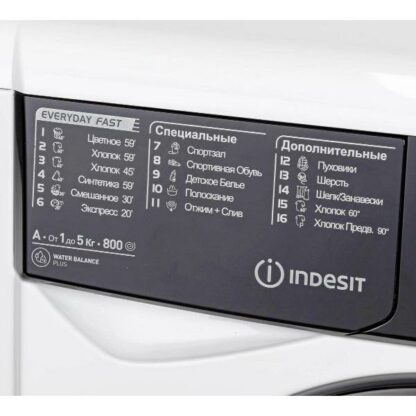 Стиральная машина Indesit EWSB 5085 BK — изображение 4